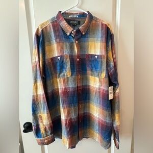 Ezekiel brand, XL, long sleeve button up, comfortable men’s shirt
